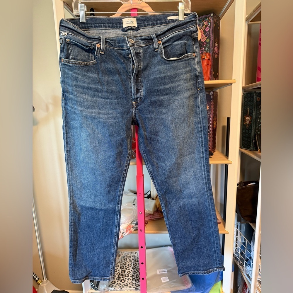 Citizens Of Humanity Deep Blue Straight Jeans